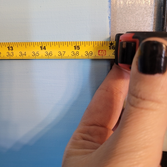 16x8 hand painted stretched canvas of octopus - Picture 3 of 3